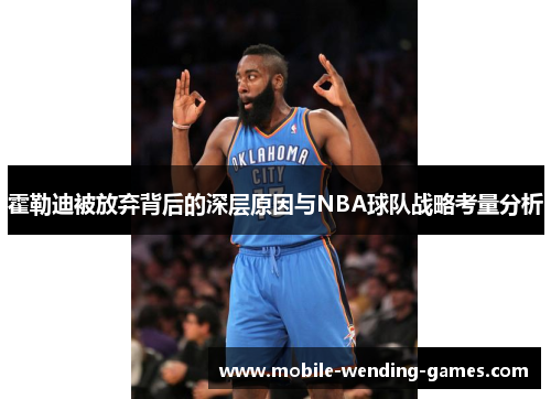 霍勒迪被放弃背后的深层原因与NBA球队战略考量分析